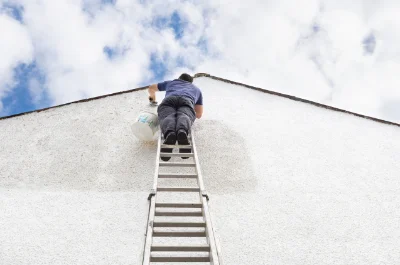 Peinture extérieure à Saint-Cosme — façades et ravalement